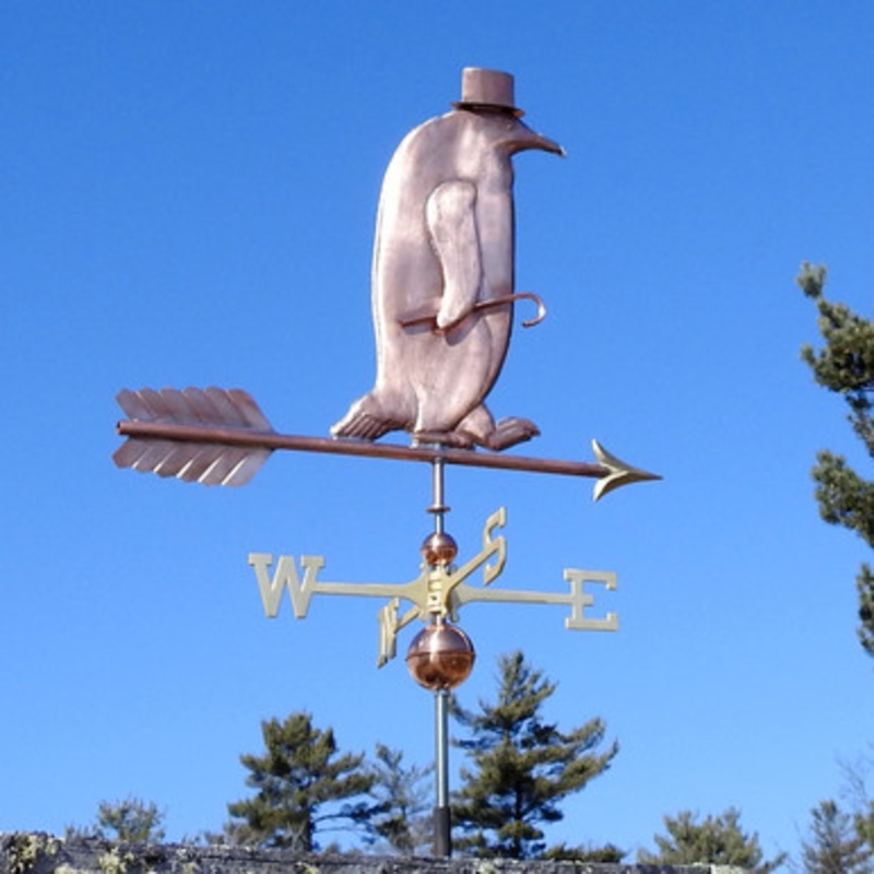 Dapper Penguin Weathervane    482