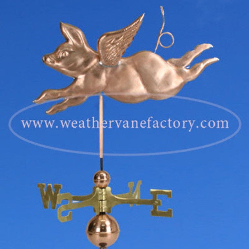 Flying Pig Weathervane  111
