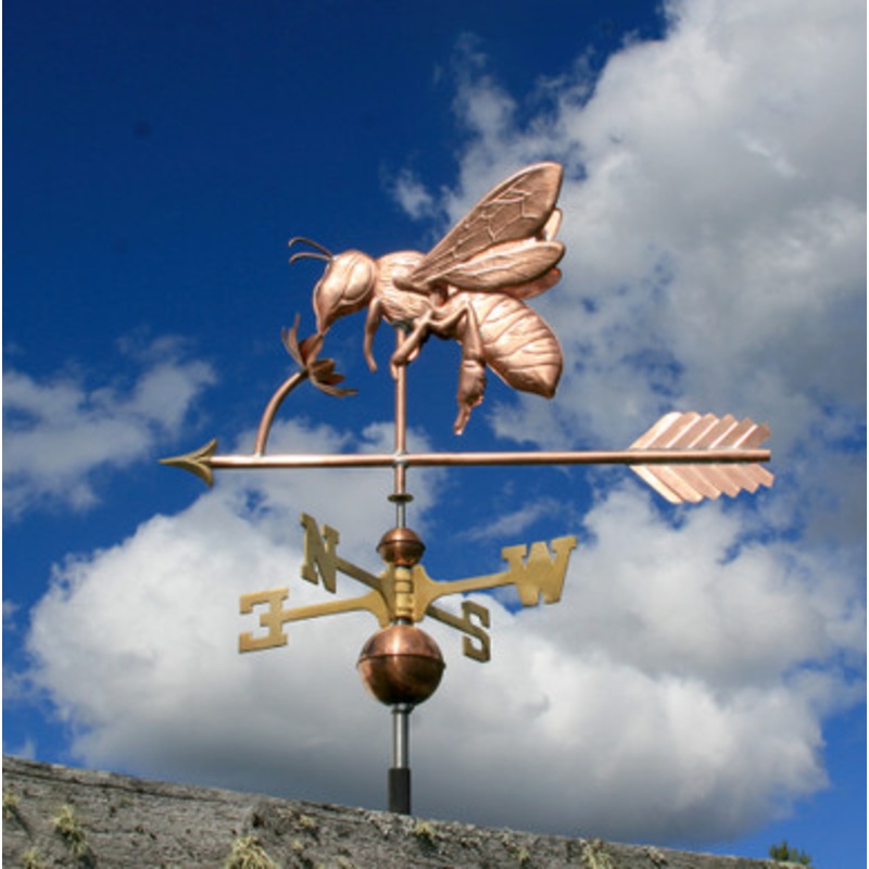 Honey Bee with Flower Weathervane  847