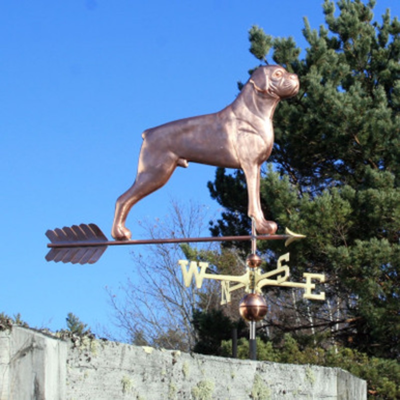 Large Boxer Weathervane   648