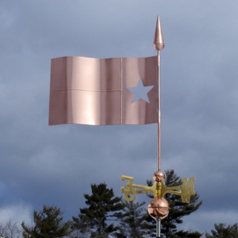 Lone Star Flag Weathervane   326