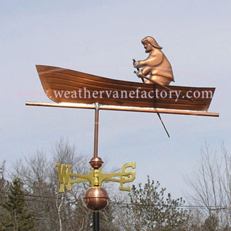 Man Rowing a Boat Weathervane  208