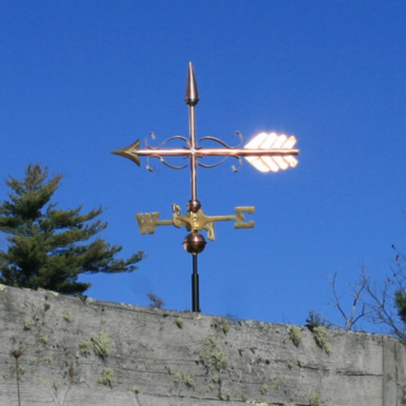 Scrolled Arrow Weathervane  547