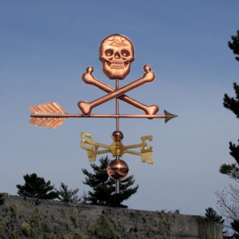 Skull and Crossbones Weathervane  215