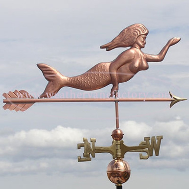 Swimming Mermaid Weathervane  311