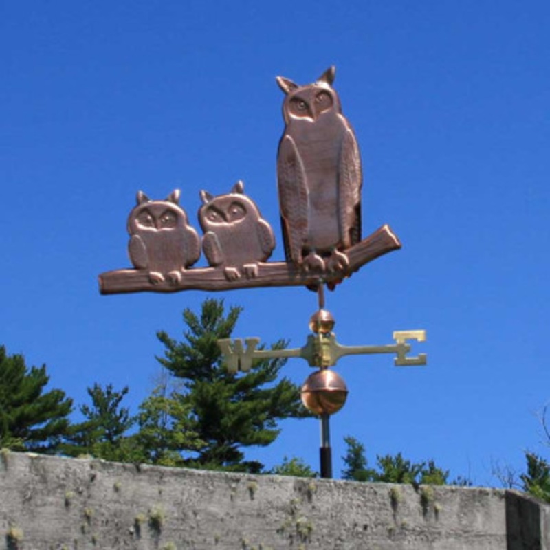 Three Owls Weathervane  498