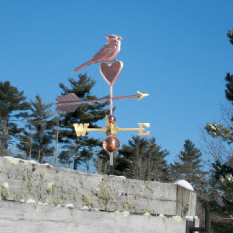 Cardinal Weathervane  859