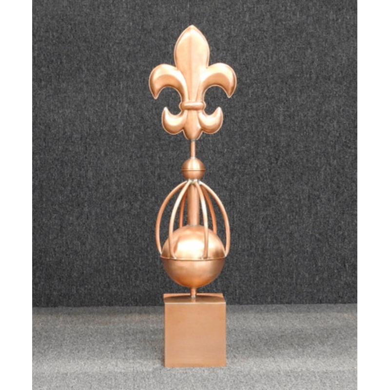 Fleur de Lis Fence Post Cap PF-329