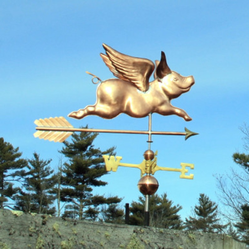 Flying Pig Weathervane  725