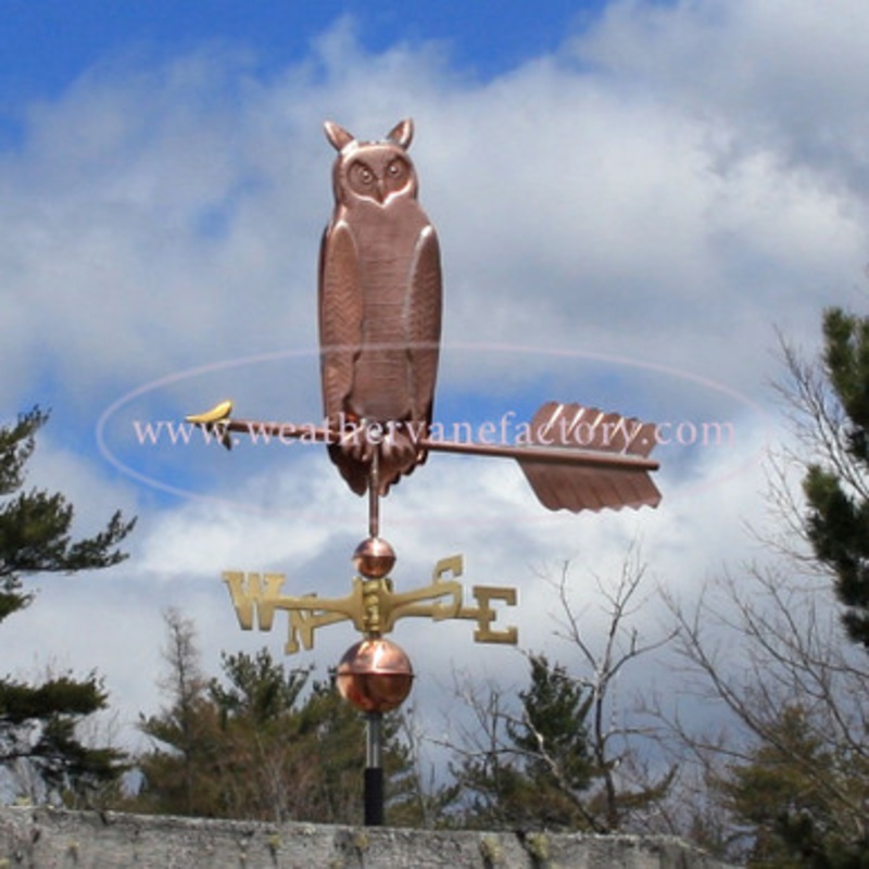 Great Horned Owl Weathervane  481