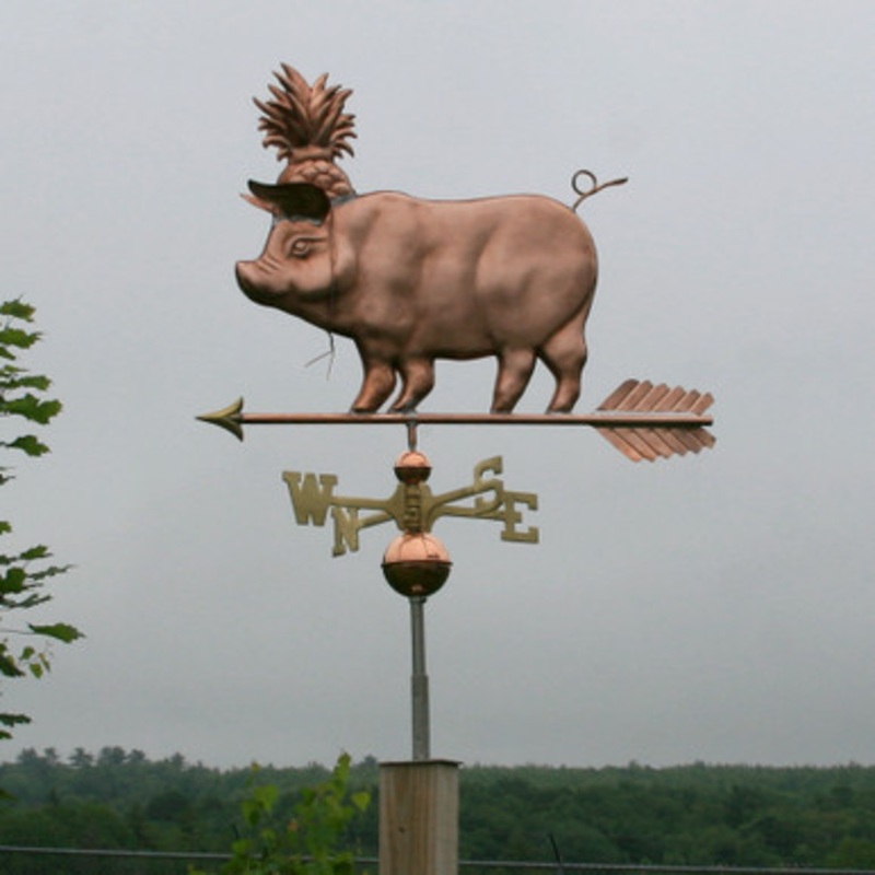 Hawaiian Pig Weathervane   797