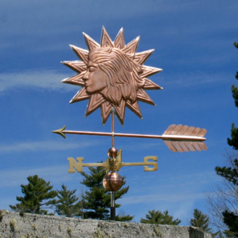 Lady in the Sun Weathervane  748