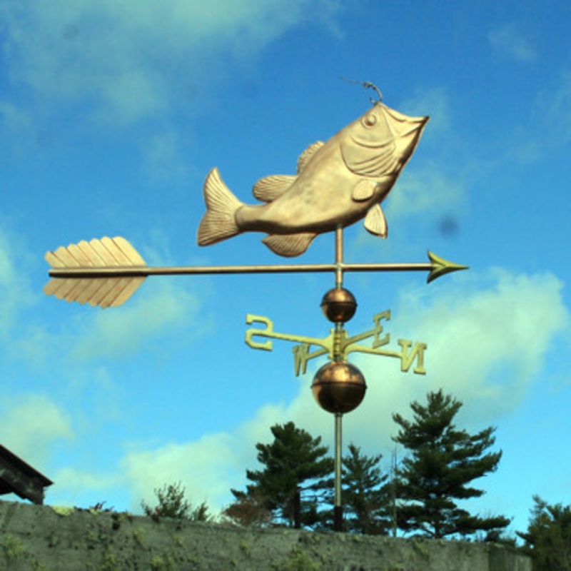 Largemouth Bass Weathervane  692