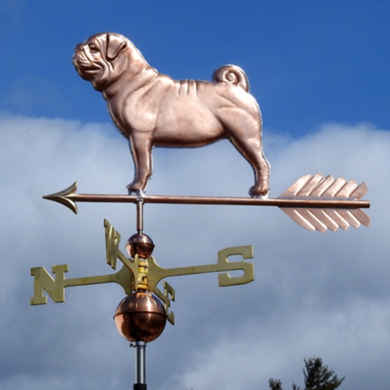 Pug Weathervane  638