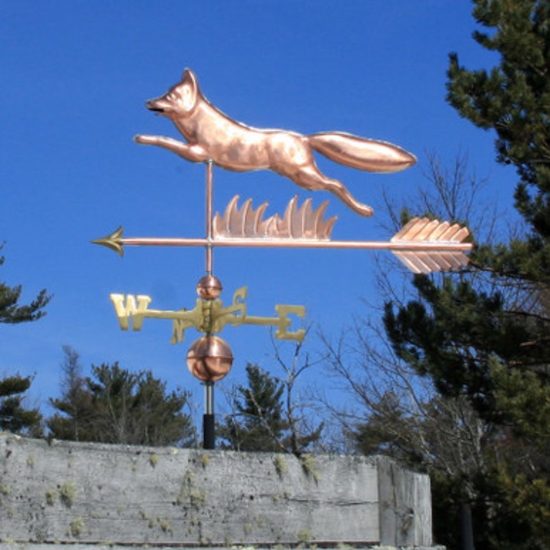 Running Fox Weathervane  528