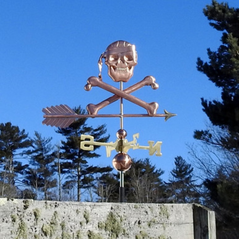 Skull and Crossbones Weathervane   228
