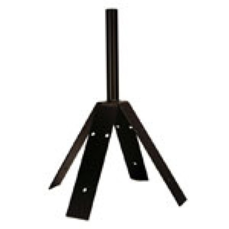 Steel Four Prong Weathervane Mount – BHP044