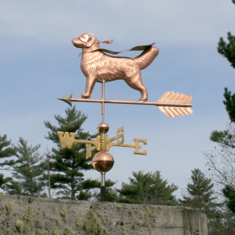 Super Golden Retriever Weathervane  173
