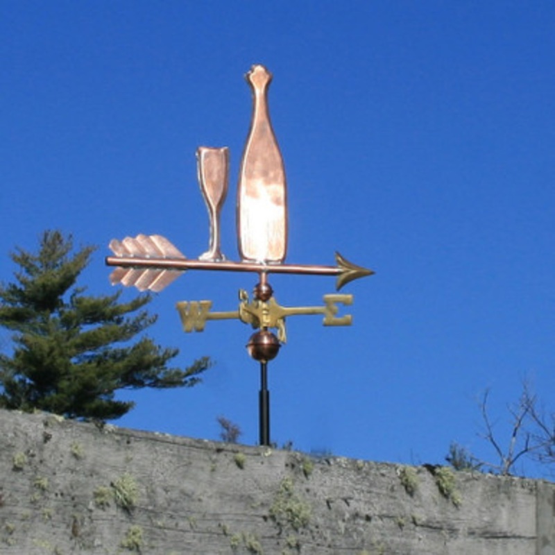 Wine Bottle Weathervane   552