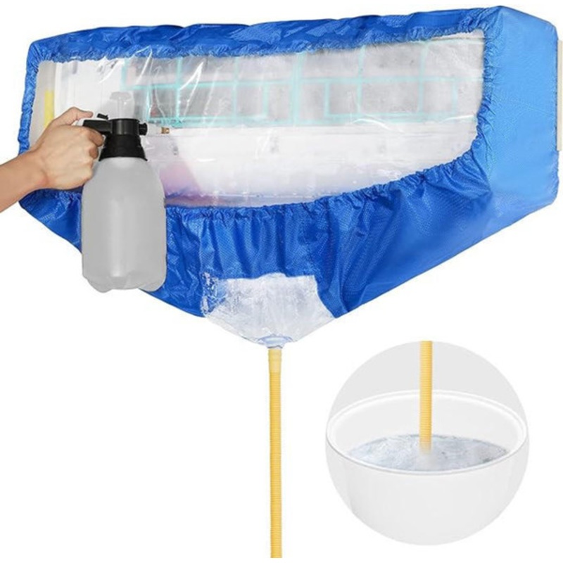 Indoor Mini Split Cleaning Tent