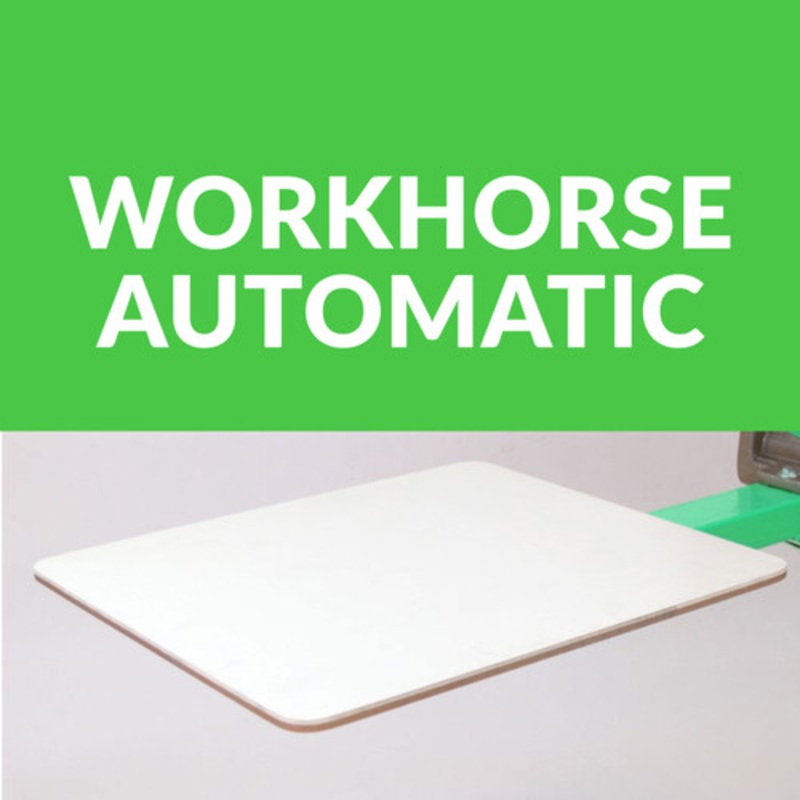 Workhorse Automatic Standard Aluminum Pallets with Soft Top Rubber (NO TUF STYLE)
