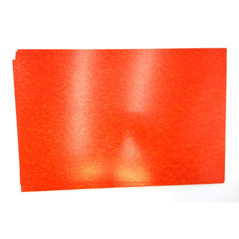11×17 Florida Orange Fiberboard Presentation Cover (20 Sheets per Pack)(EXACT CUT)