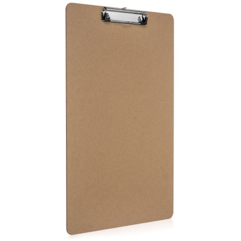 11×17 Hardboard Clipboard, Light Brown – Durable Large Format Clipboard with Sturdy Metal Clip for Architects, Engineers, and Designers – Perfect for Technical Drawings, Blueprints, and CAD Work