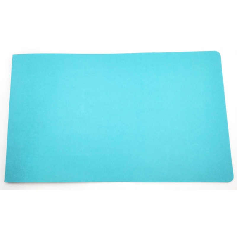 8.5 x 14 Legal Report Cover Pressboard Binder PaperBoard Panels includes Fold-over Metal Fastener Bruin Blue Single unit