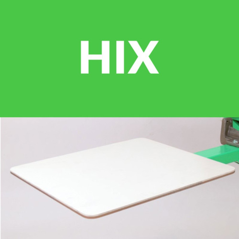 Hix Standard Aluminum Pallets with Soft Top Rubber