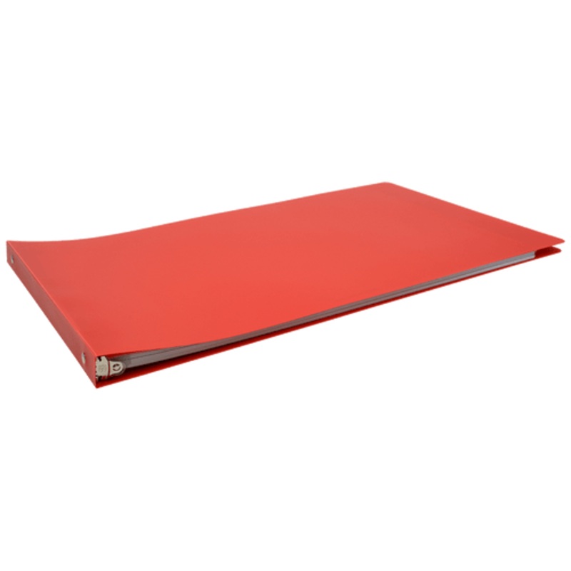 11×17 Binder Polyfite Panel Featuring a 0.5 Round Ring Red Includes 4 binders