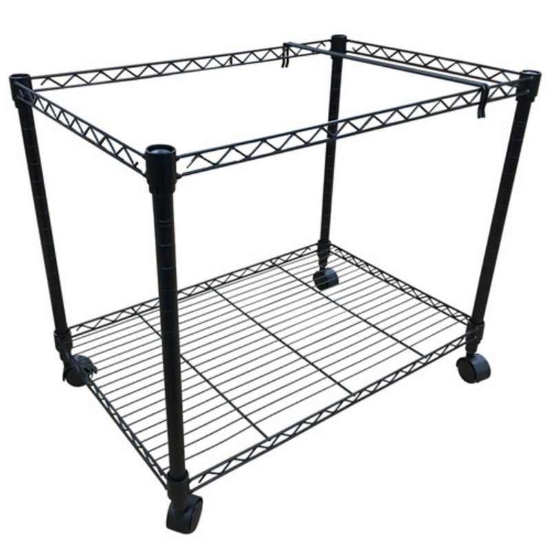 11×17 Black Wire Frame File Cart