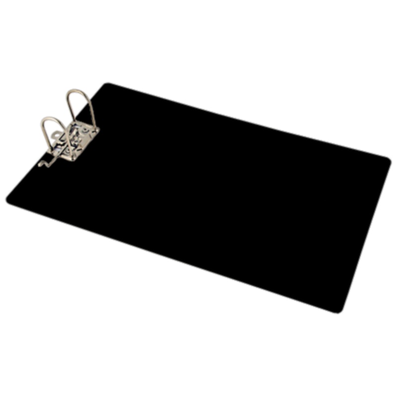 11×17 Clipboard Acrylic Panel Featuring an Arch Clip Black