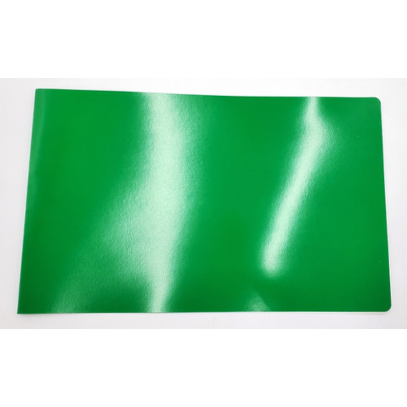 11×17 Glossy Finish Edition Report Cover Paperboard Binder Includes Fold-over Metal Fasteners Gloss Green Package of 10
