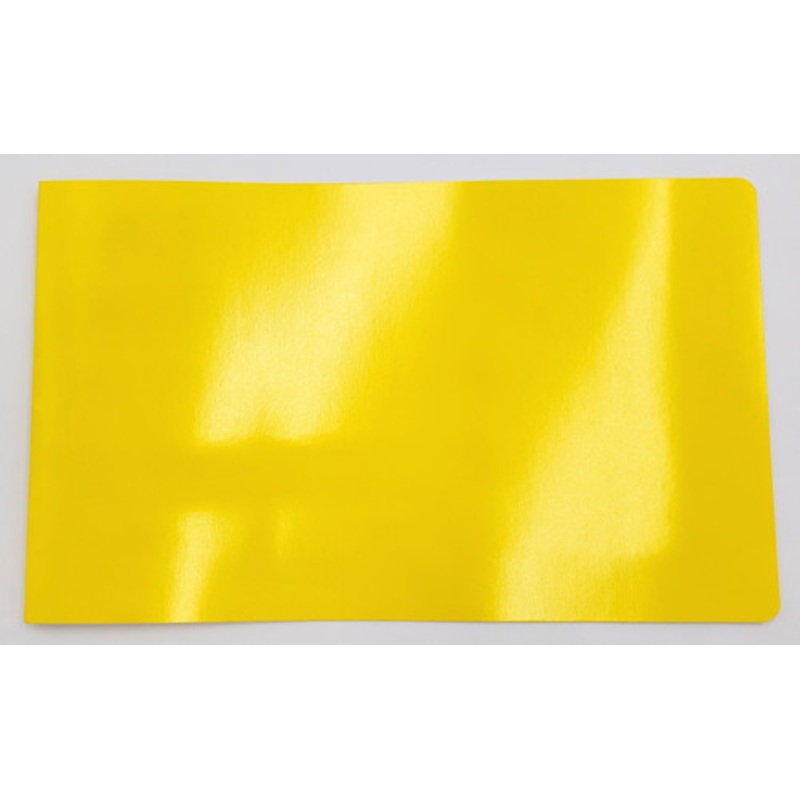11×17 Glossy Finish Edition Report Cover Paperboard Binder Includes Fold-over Metal Fasteners Gloss Yellow Package of 10