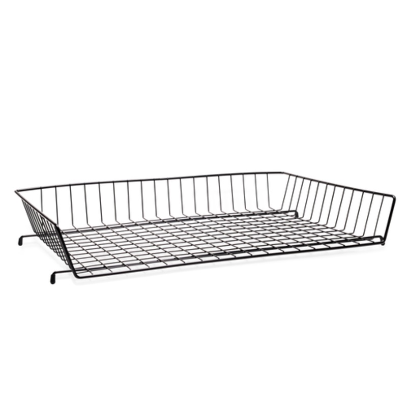 11×17 Wire Basket Desk Tray Black