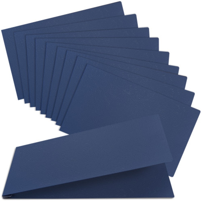 Durable 11×17 Professional Compressed Fiberboard Report Covers  Pack of 10 (Midnight Blue)