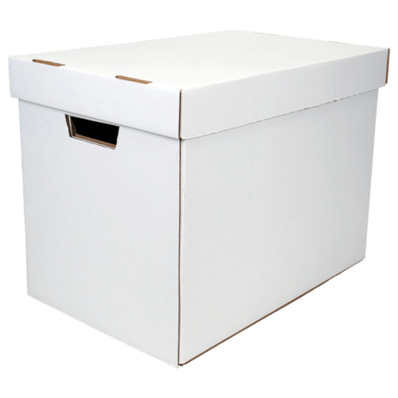 New 11×17 Vertical File Storage Box (2 boxes with lids)