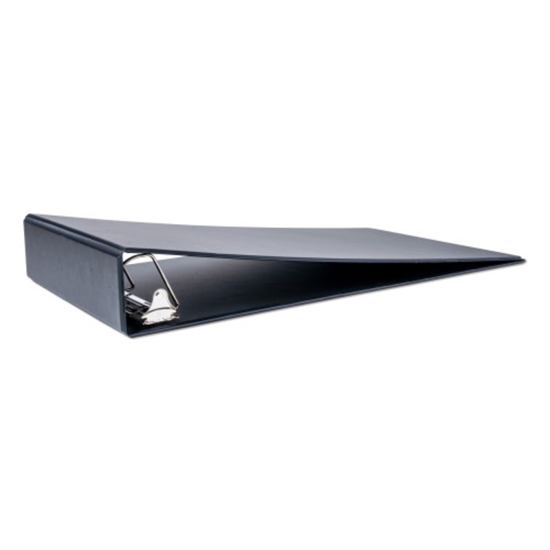 11×17 Binder Vinyl Panel with no pockets Featuring a 2 Angle-D Ring | Black | Two Pack