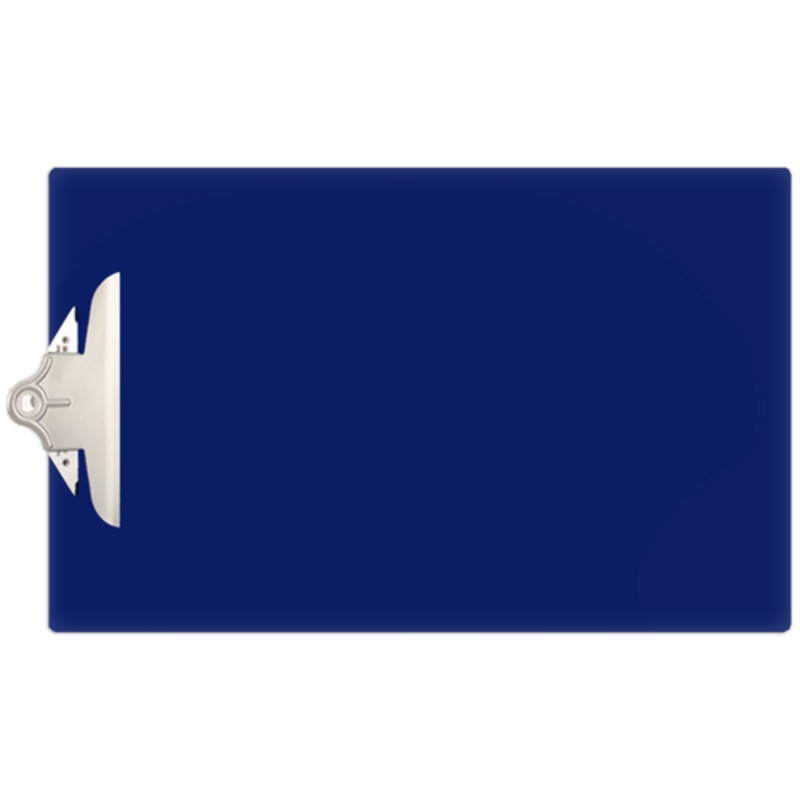11×17 Blue Acrylic Clipboard  Durable, Extra-Thick with Jumbo Board Clip