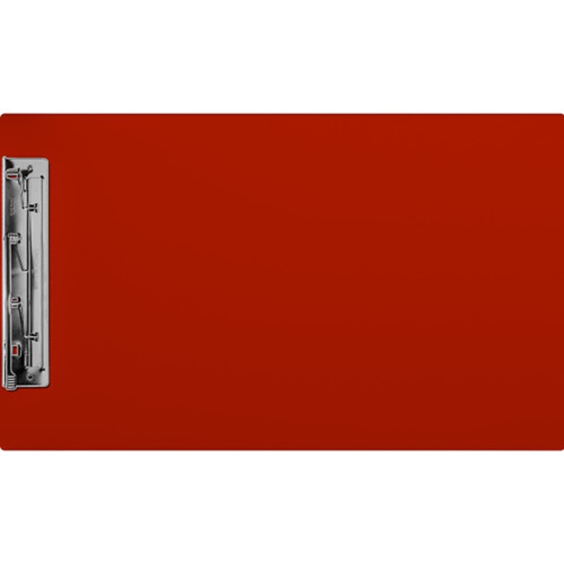 11×17 Clipboard Acrylic Panel Featuring an 8 Hinge Clip Red