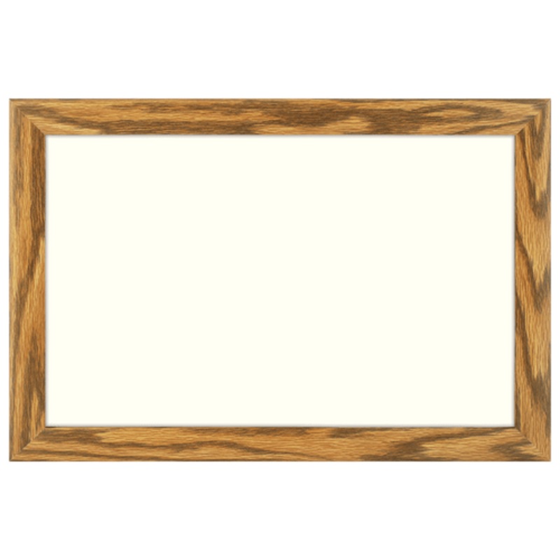 11×17 Oak Metal Flip Up Picture Frame