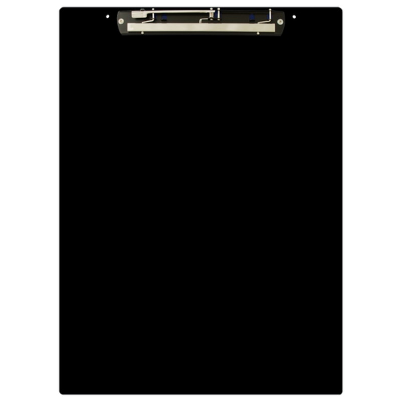 18×24 Clipboard Acrylic Panel Featuring an 11 Hinge Clip Black