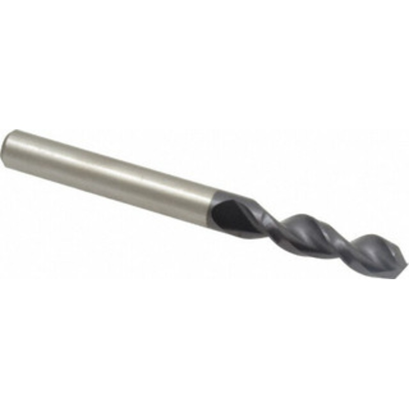 Accupro 0.2559 130 Parabolic Flute Cobalt Screw Machine Drill Bit TiAlN Finish, Right Hand Cut, 1.22 Flute Length, 2.756 OAL, Split Point, Straight Shank 1630650A-AC – 01349323