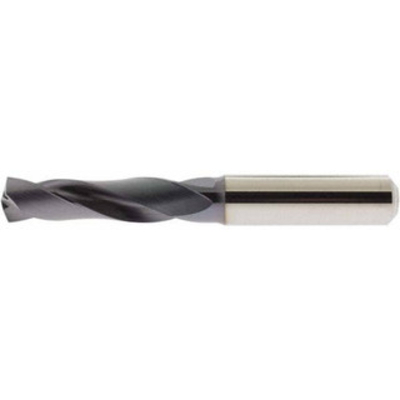 Accupro 7.2mm 140 Spiral Flute Solid Carbide Screw Machine Drill Bit AlTiN Finish, Right Hand Cut, 41mm Flute Length, 79mm OAL, Straight Shank, Through Coolant UL177017 – 41581547