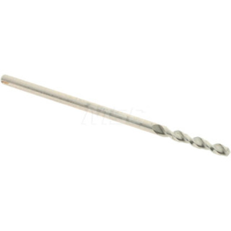 Accupro 0.0531 130 Parabolic Flute Cobalt Screw Machine Drill Bit Bright Finish, Right Hand Cut, 0.354 Flute Length, 1.26 OAL, Standard Point, Straight Shank 1630135-AC – 01331032