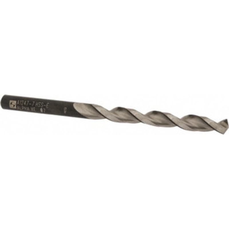 Walter Titex 7mm 130 Cobalt Jobber Drill Oxide Finish, Right Hand Cut, Parabolic Flute, Straight Shank, 4-9/32 OAL, Split Point 5060615 – 01502806