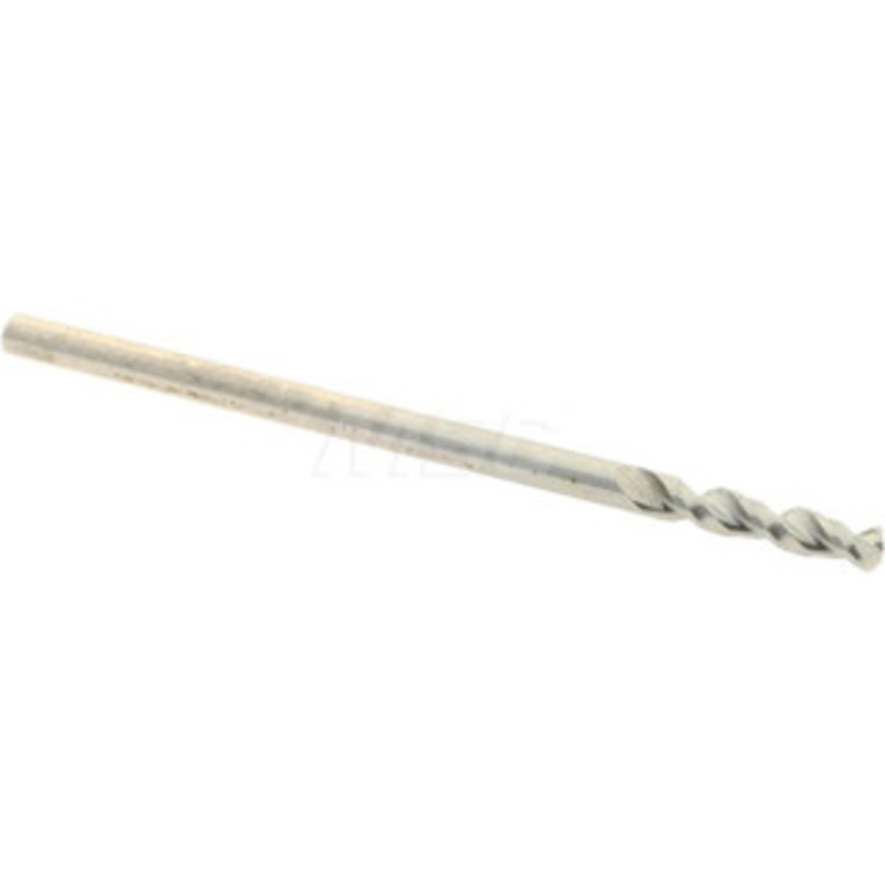Accupro 0.0689 130 Parabolic Flute Cobalt Screw Machine Drill Bit Bright Finish, Right Hand Cut, 0.433 Flute Length, 1.417 OAL, Split Point, Straight Shank 1630175-AC – 01331164
