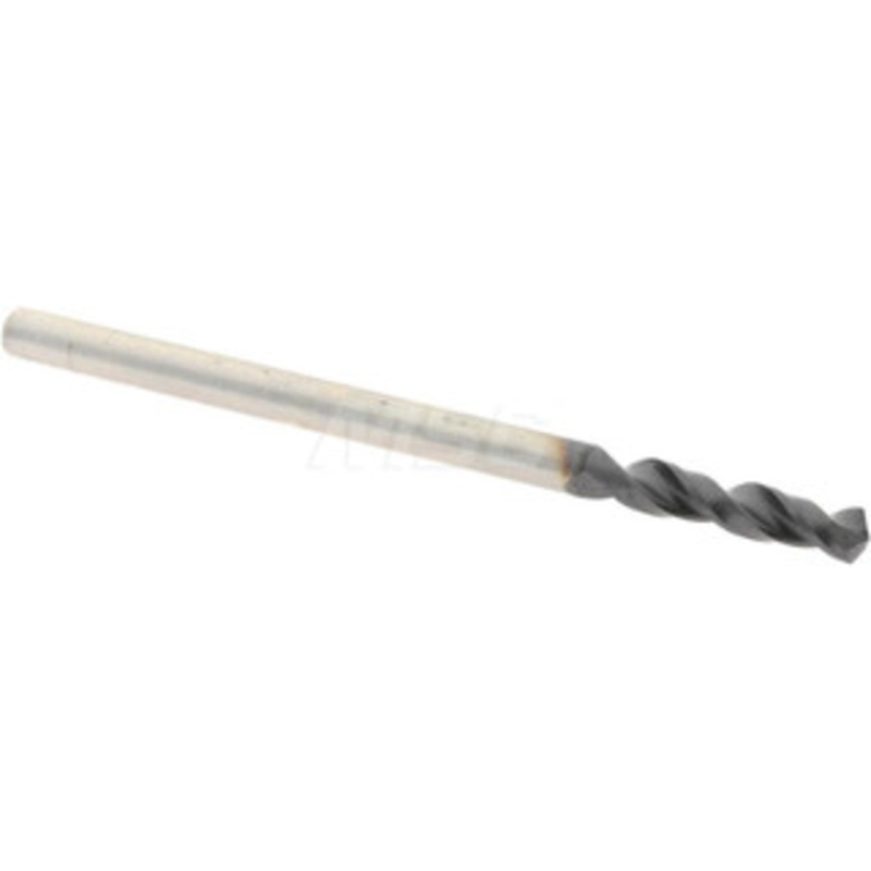 Accupro 0.0925 130 Parabolic Flute Cobalt Screw Machine Drill Bit TiAlN Finish, Right Hand Cut, 0.512 Flute Length, 1.575 OAL, Split Point, Straight Shank 1630235A-AC – 01348275