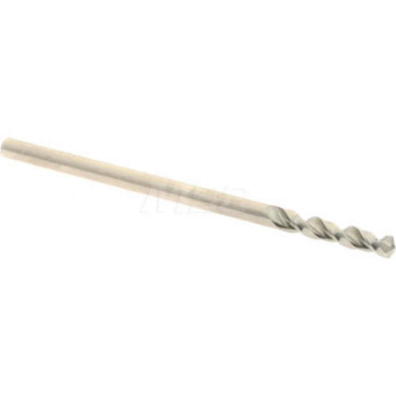 Accupro 0.0768 130 Parabolic Flute Cobalt Screw Machine Drill Bit Bright Finish, Right Hand Cut, 0.472 Flute Length, 1.496 OAL, Split Point, Straight Shank 1630195-AC – 01331214