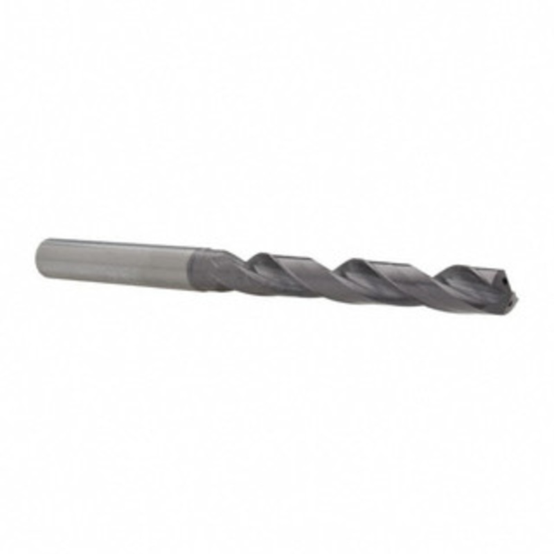 YG-1 13/32 140 Point TiAlN Finish Solid Carbide Jobber Drill Standard Point, Spiral Flute, 3-5/16 Flute Length, 5-7/8 OAL 0261CTF – 78890324
